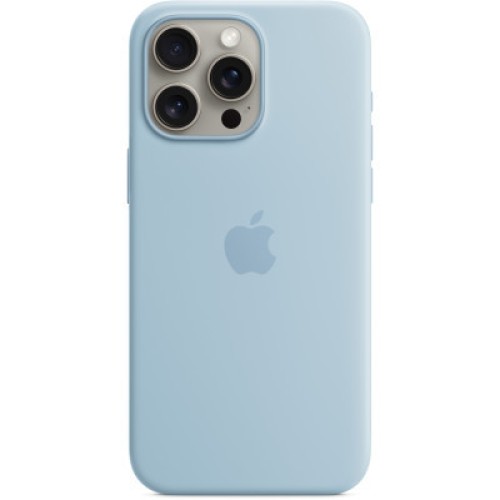 Чехол для мобильного телефона Apple iPhone 15 Pro Max Silicone Case with MagSafe - Light Blue,Model A3126 (MWNR3ZM/A) Чехол для мобильного телефона Apple iPhone 15 Pro Max Silicone Case with MagSafe - Light Blue,Model A3126 (MWNR3ZM/A)