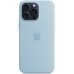 Чехол для мобильного телефона Apple iPhone 15 Pro Max Silicone Case with MagSafe - Light Blue,Model A3126 (MWNR3ZM/A) Чехол для мобильного телефона Apple iPhone 15 Pro Max Silicone Case with MagSafe - Light Blue,Model A3126 (MWNR3ZM/A)