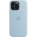 Чехол для мобильного телефона Apple iPhone 15 Pro Max Silicone Case with MagSafe - Light Blue,Model A3126 (MWNR3ZM/A) Чехол для мобильного телефона Apple iPhone 15 Pro Max Silicone Case with MagSafe - Light Blue,Model A3126 (MWNR3ZM/A)