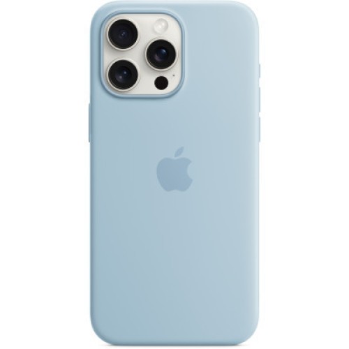 Чехол для мобильного телефона Apple iPhone 15 Pro Max Silicone Case with MagSafe - Light Blue,Model A3126 (MWNR3ZM/A) Чехол для мобильного телефона Apple iPhone 15 Pro Max Silicone Case with MagSafe - Light Blue,Model A3126 (MWNR3ZM/A)