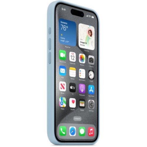Чехол для мобильного телефона Apple iPhone 15 Pro Silicone Case with MagSafe - Light Blue,Model A3125 (MWNM3ZM/A) Чехол для мобильного телефона Apple iPhone 15 Pro Silicone Case with MagSafe - Light Blue,Model A3125 (MWNM3ZM/A)