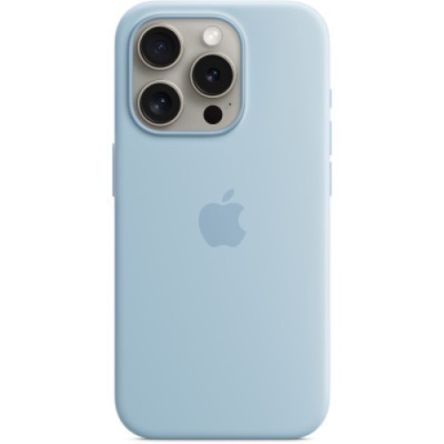 Чехол для мобильного телефона Apple iPhone 15 Pro Silicone Case with MagSafe - Light Blue,Model A3125 (MWNM3ZM/A) Чехол для мобильного телефона Apple iPhone 15 Pro Silicone Case with MagSafe - Light Blue,Model A3125 (MWNM3ZM/A)