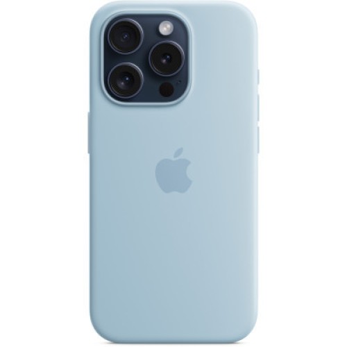 Чехол для мобильного телефона Apple iPhone 15 Pro Silicone Case with MagSafe - Light Blue,Model A3125 (MWNM3ZM/A) Чехол для мобильного телефона Apple iPhone 15 Pro Silicone Case with MagSafe - Light Blue,Model A3125 (MWNM3ZM/A)