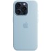 Чехол для мобильного телефона Apple iPhone 15 Pro Silicone Case with MagSafe - Light Blue,Model A3125 (MWNM3ZM/A) Чехол для мобильного телефона Apple iPhone 15 Pro Silicone Case with MagSafe - Light Blue,Model A3125 (MWNM3ZM/A)