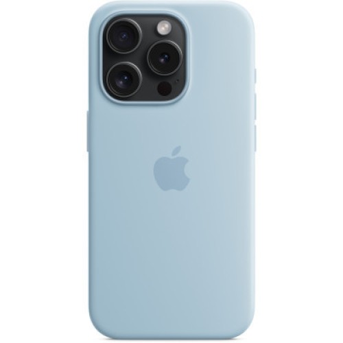Чехол для мобильного телефона Apple iPhone 15 Pro Silicone Case with MagSafe - Light Blue,Model A3125 (MWNM3ZM/A) Чехол для мобильного телефона Apple iPhone 15 Pro Silicone Case with MagSafe - Light Blue,Model A3125 (MWNM3ZM/A)