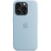 Чехол для мобильного телефона Apple iPhone 15 Pro Silicone Case with MagSafe - Light Blue,Model A3125 (MWNM3ZM/A) Чехол для мобильного телефона Apple iPhone 15 Pro Silicone Case with MagSafe - Light Blue,Model A3125 (MWNM3ZM/A)
