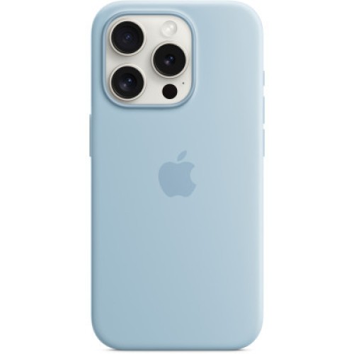 Чехол для мобильного телефона Apple iPhone 15 Pro Silicone Case with MagSafe - Light Blue,Model A3125 (MWNM3ZM/A) Чехол для мобильного телефона Apple iPhone 15 Pro Silicone Case with MagSafe - Light Blue,Model A3125 (MWNM3ZM/A)