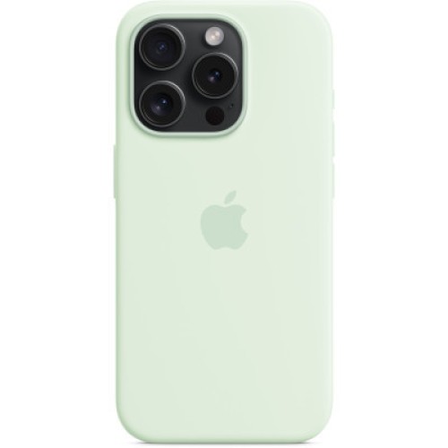 Чехол для мобильного телефона Apple iPhone 15 Pro Silicone Case with MagSafe - Soft Mint,Model A3125 (MWNL3ZM/A) Чехол для мобильного телефона Apple iPhone 15 Pro Silicone Case with MagSafe - Soft Mint,Model A3125 (MWNL3ZM/A)