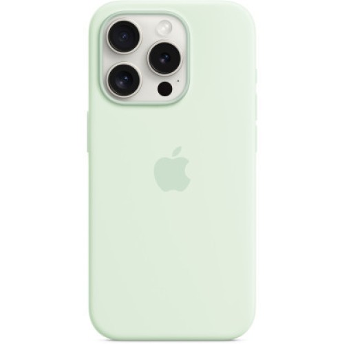 Чехол для мобильного телефона Apple iPhone 15 Pro Silicone Case with MagSafe - Soft Mint,Model A3125 (MWNL3ZM/A) Чехол для мобильного телефона Apple iPhone 15 Pro Silicone Case with MagSafe - Soft Mint,Model A3125 (MWNL3ZM/A)