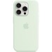 Чехол для мобильного телефона Apple iPhone 15 Pro Silicone Case with MagSafe - Soft Mint,Model A3125 (MWNL3ZM/A) Чехол для мобильного телефона Apple iPhone 15 Pro Silicone Case with MagSafe - Soft Mint,Model A3125 (MWNL3ZM/A)