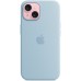 Чехол для мобильного телефона Apple iPhone 15 Silicone Case with MagSafe - Light Blue,Model A3123 (MWND3ZM/A) Чехол для мобильного телефона Apple iPhone 15 Silicone Case with MagSafe - Light Blue,Model A3123 (MWND3ZM/A)