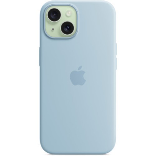 Чехол для мобильного телефона Apple iPhone 15 Silicone Case with MagSafe - Light Blue,Model A3123 (MWND3ZM/A) Чехол для мобильного телефона Apple iPhone 15 Silicone Case with MagSafe - Light Blue,Model A3123 (MWND3ZM/A)