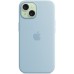 Чехол для мобильного телефона Apple iPhone 15 Silicone Case with MagSafe - Light Blue,Model A3123 (MWND3ZM/A) Чехол для мобильного телефона Apple iPhone 15 Silicone Case with MagSafe - Light Blue,Model A3123 (MWND3ZM/A)