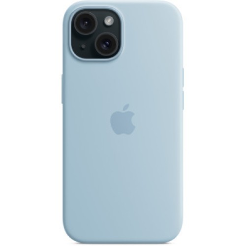 Чехол для мобильного телефона Apple iPhone 15 Silicone Case with MagSafe - Light Blue,Model A3123 (MWND3ZM/A) Чехол для мобильного телефона Apple iPhone 15 Silicone Case with MagSafe - Light Blue,Model A3123 (MWND3ZM/A)