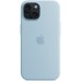 Чехол для мобильного телефона Apple iPhone 15 Silicone Case with MagSafe - Light Blue,Model A3123 (MWND3ZM/A) Чехол для мобильного телефона Apple iPhone 15 Silicone Case with MagSafe - Light Blue,Model A3123 (MWND3ZM/A)