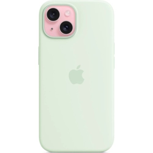 Чехол для мобильного телефона Apple iPhone 15 Silicone Case with MagSafe - Soft Mint,Model A3123 (MWNC3ZM/A) Чехол для мобильного телефона Apple iPhone 15 Silicone Case with MagSafe - Soft Mint,Model A3123 (MWNC3ZM/A)