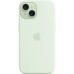 Чехол для мобильного телефона Apple iPhone 15 Silicone Case with MagSafe - Soft Mint,Model A3123 (MWNC3ZM/A) Чехол для мобильного телефона Apple iPhone 15 Silicone Case with MagSafe - Soft Mint,Model A3123 (MWNC3ZM/A)