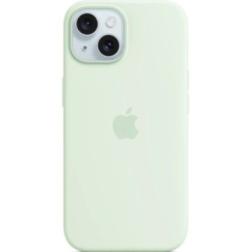 Чехол для мобильного телефона Apple iPhone 15 Silicone Case with MagSafe - Soft Mint,Model A3123 (MWNC3ZM/A) Чехол для мобильного телефона Apple iPhone 15 Silicone Case with MagSafe - Soft Mint,Model A3123 (MWNC3ZM/A)