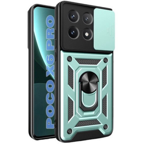 Чехол для мобильного телефона BeCover Military Poco X6 Pro Dark Green (711159)