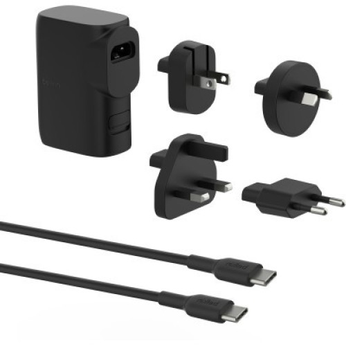 Зарядное устройство Belkin USB-С 25W PD + PowerBank 5000mAh + cable USB-C 1m (BPZ003BT1MBK-B6)