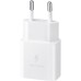 Зарядное устройство Samsung USB-С 15W White + Cable USB-C 1m (EP-T1510XWEGEU)