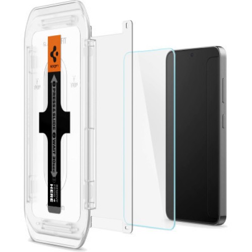 Стекло защитное Spigen Samsung Galaxy S24 tR EZ Fit HD (2 Pack) (AGL07440)