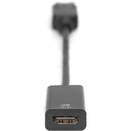 Переходник DisplayPort to HDMI (M/F) Ultra HD active Digitus (AK-340415-002-S)