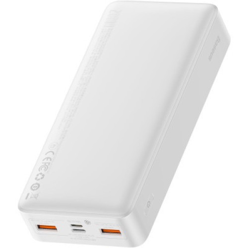 Батарея универсальная Baseus Bipow 20000mAh 20W white (PPBD050302)