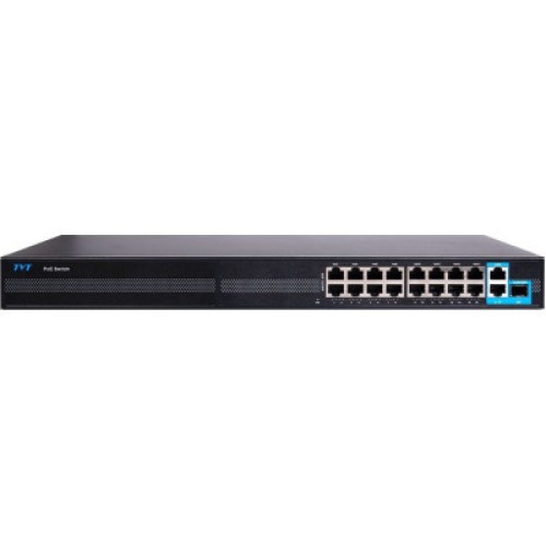 Коммутатор сетевой TVT DIGITAL TD-B2216S1-PGS
