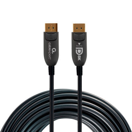 Кабель мультимедийный DisplayPort to DisplayPort 5.0m V.1.4 8K 60Hz/4K 120Hz Optic (AOC) Cablexpert (CC-DP8K-AOC-5M)
