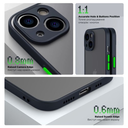Чехол для мобильного телефона Armorstandart Frosted Matte Realme C67 4G Navy Blue (ARM73865)
