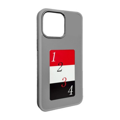 Чехол для мобильного телефона Armorstandart Ink Screen Apple iPhone 15 Pro Grey (ARM74564)