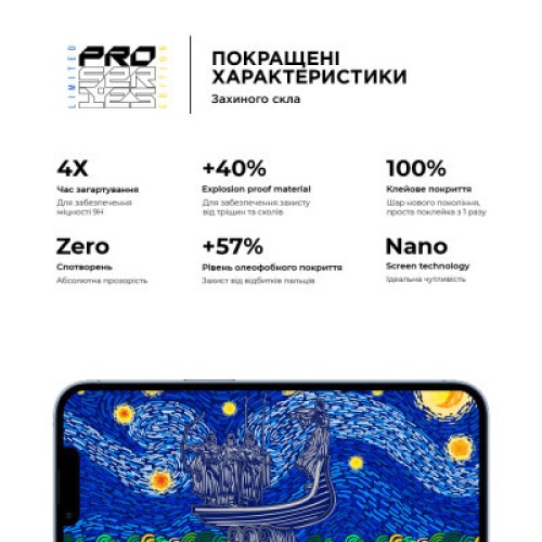 Стекло защитное Armorstandart Pro 3D LE Apple iPhone 14/13/13 Pro Black 3 шт (ARM77599)