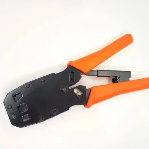 Инструмент Kingda RJ-45/RJ-12 с трещеткой (KD-T2008R)