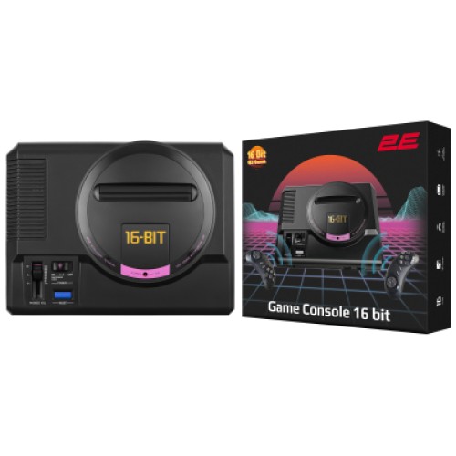 Игровая консоль 2E 16bit HDMI (2 бездротових геймпада, 188 ігор) (2E16BHDWS188)