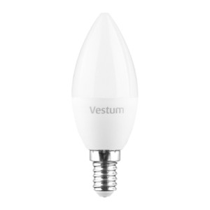 Лампочка Vestum C37 8W 4100K 220V E14 (1-VS-1311)