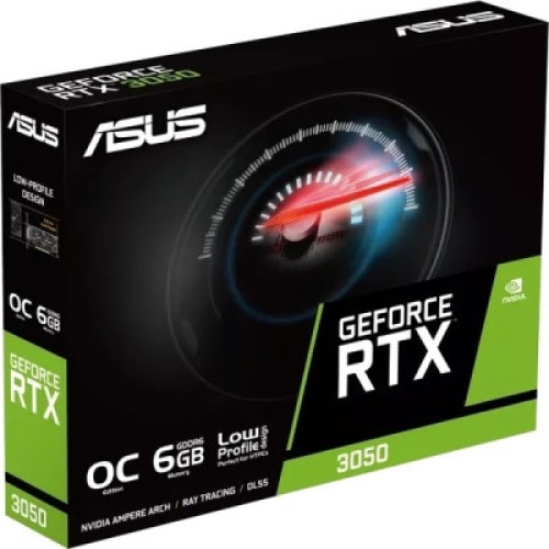 Видеокарта ASUS GeForce RTX3050 6Gb OC LP BRK (RTX3050-O6G-LP-BRK)