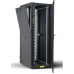 Шкаф напольный Kingda 42U 19" 600x1000, RAL9004, перф. двері, розібрана (KD-002-6042M)