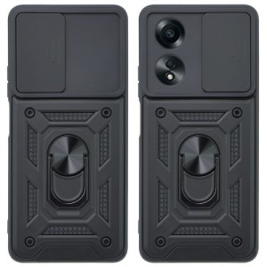 Чохол до мобільного телефона BeCover Military Oppo A38 Black (710714)