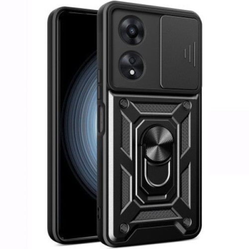 Чехол для мобильного телефона BeCover Military Oppo A58 4G Black (710713)