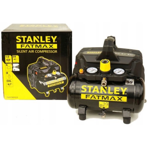 Компрессор Stanley FATMAX FMXCM0003E, 105 л/мин, 0.75 кВт, 18 кг (FMXCM0003E)