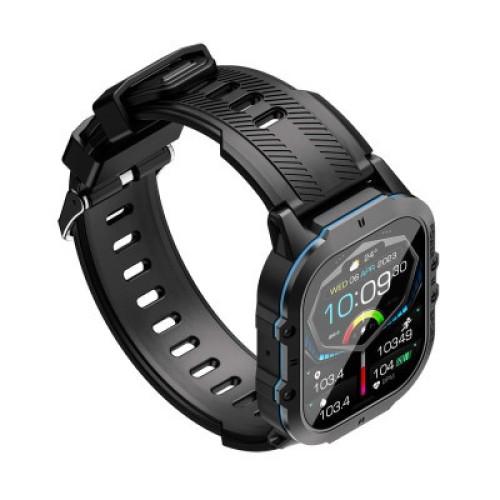 Смарт-часы OUKITEL BT20 Black-blue (6931940742160)