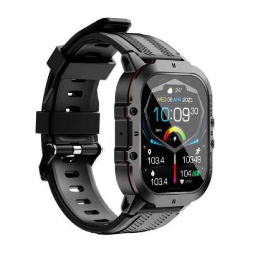Смарт-часы OUKITEL BT20 Black-orange (6931940742177)