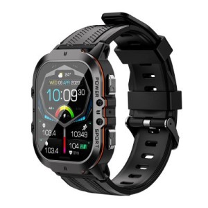 Смарт-часы OUKITEL BT20 Black-orange (6931940742177)