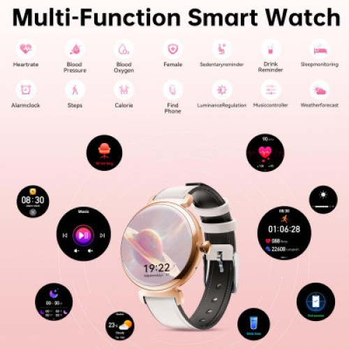 Смарт-годинник OUKITEL BT30 Gold (6931940742252)