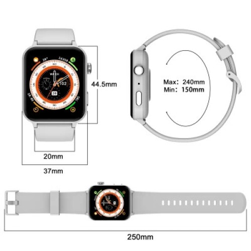 Смарт-часы Blackview R30 Pro Grey (6931548317432)