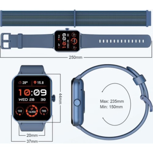 Смарт-годинник Blackview R50 Blue (6931548317548)
