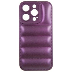 Чехол для мобильного телефона Dengos iPhone 15 Pro Case + Glass (Purple) (DG-KM-81)