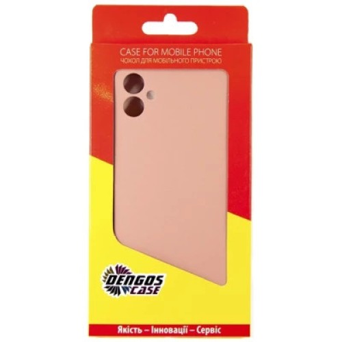 Чехол для мобильного телефона Dengos Samsung Galaxy A04e Case + Glass (Pink) (DG-KM-76)