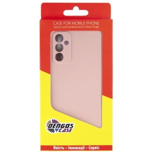 Чехол для мобильного телефона Dengos Samsung Galaxy M13 Case + Glass (Pink) (DG-KM-72)